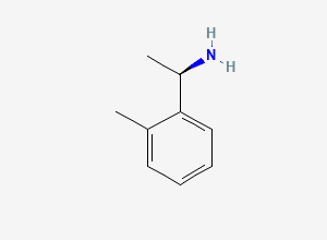 Two-dimensional chemical structure of (R)-1-(o-tolyl)ethanamine
