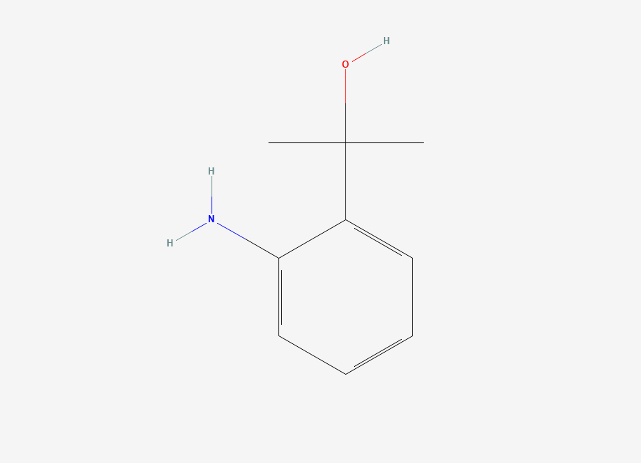 Two-dimensional chemical structure of 2-(2-Aminophenyl)propan-2-ol