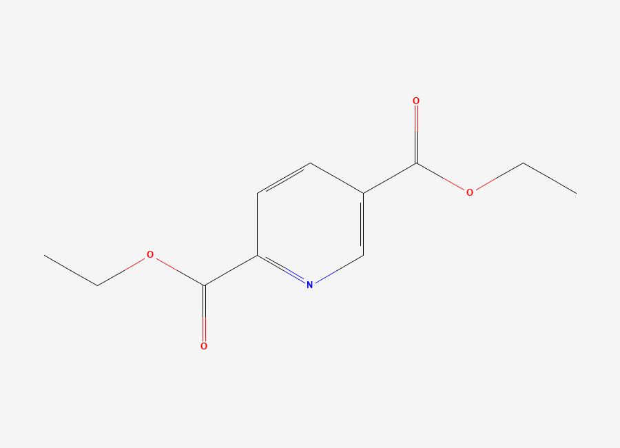 Two-dimensional chemical structure of Diethyl 2,5-pyridinedicarboxylate