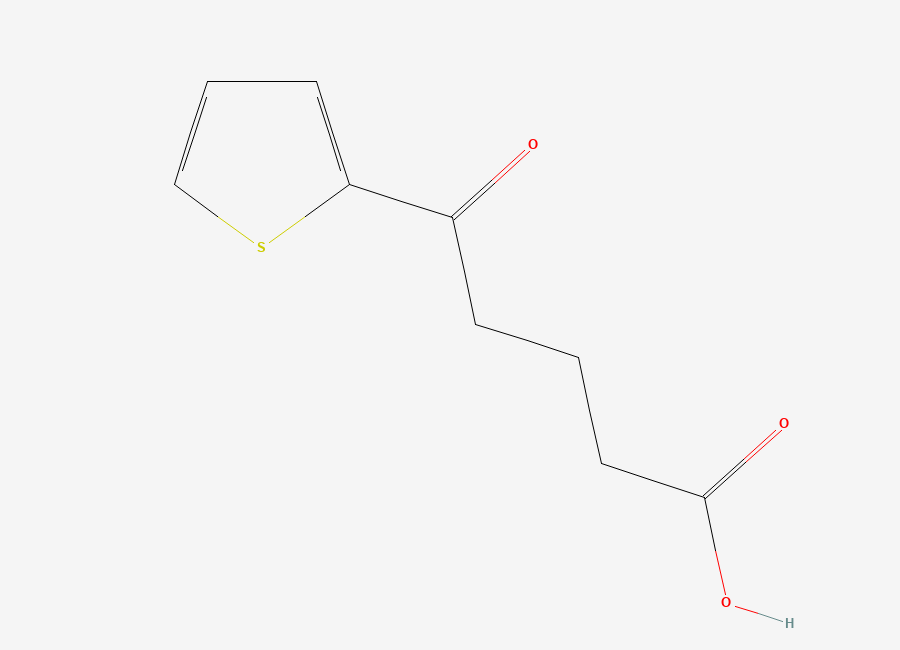 Two-dimensional chemical structure of 5-Oxo-5-(2-thienyl)valeric acid