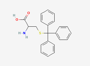 Two-dimensional chemical structure of Tritylthioalanine