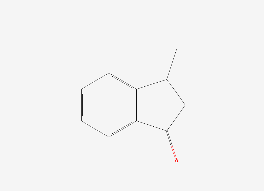 Two-dimensional chemical structure of 3-Methyl-indan-1-one