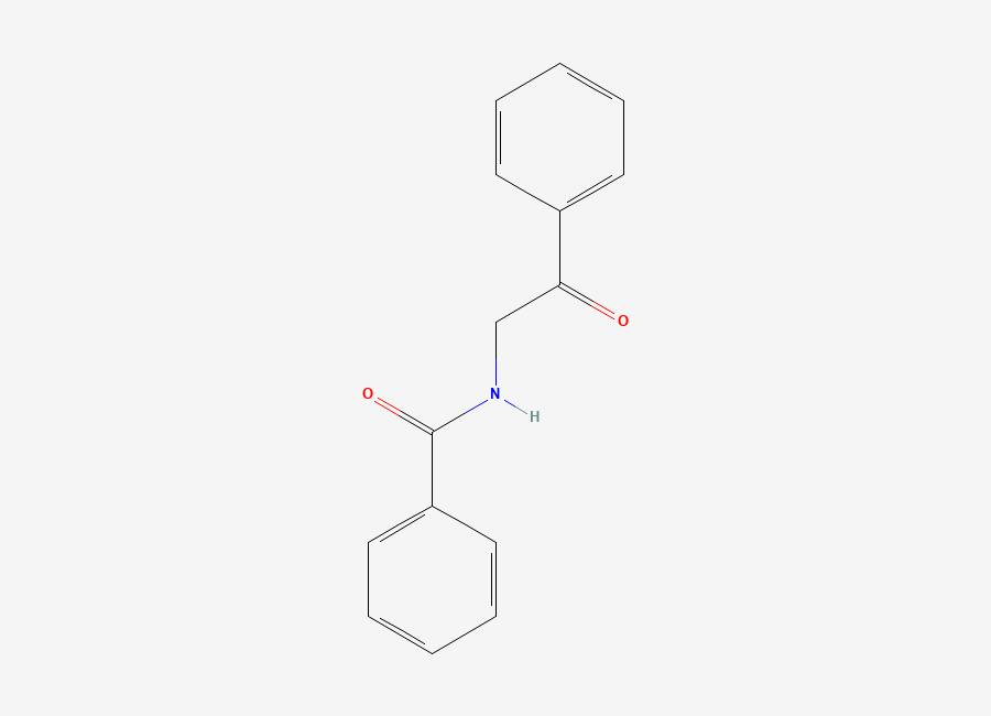 Two-dimensional chemical structure of N-Phenacylbenzamide
