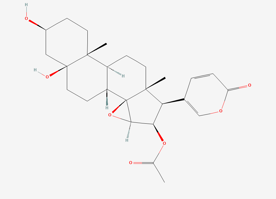Two-dimensional chemical structure of Cinobufotalin