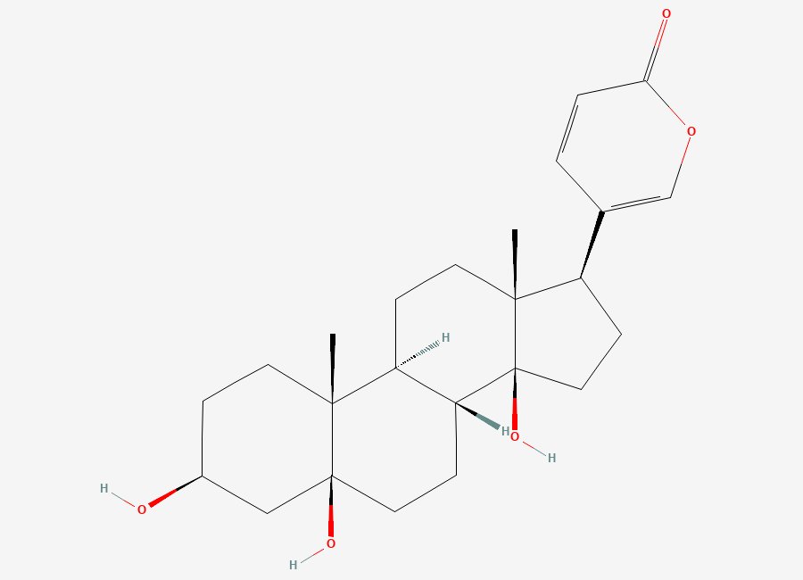 Two-dimensional chemical structure of Telocinobufagin