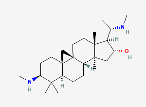 Two-dimensional chemical structure of Cyclovirobuxine
