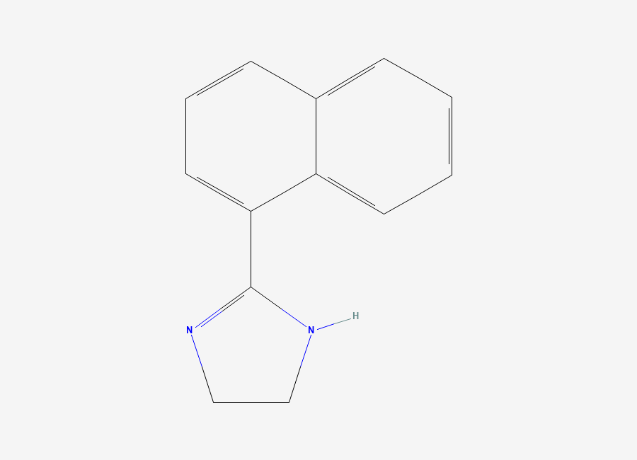Two-dimensional chemical structure of Tetrahydrozoline Related Compound D (Free Base), CAS 13623-57-9