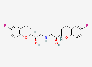 Two-dimensional chemical structure of Nebivolol RSRR