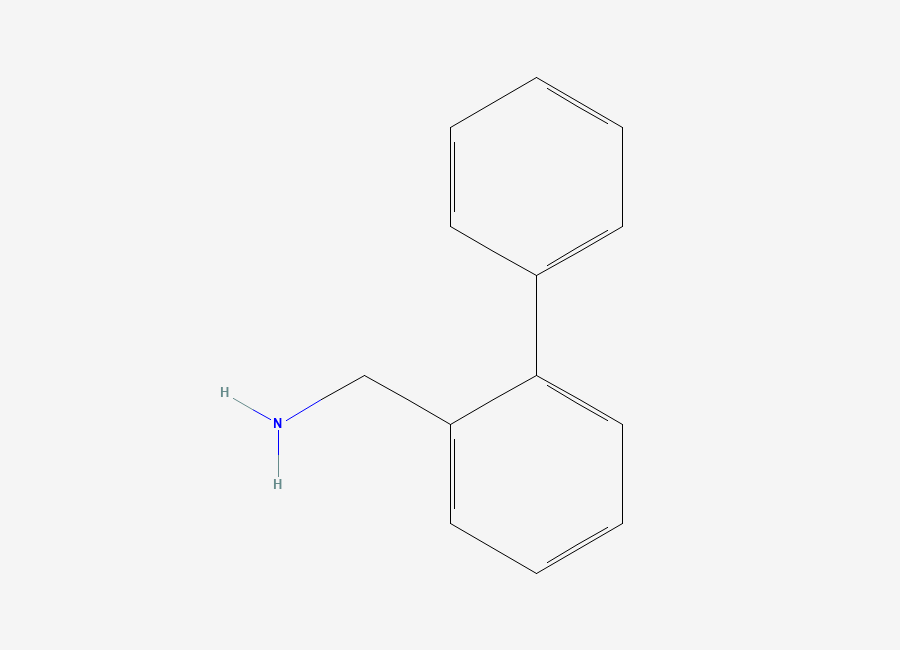 Two-dimensional chemical structure of 1-Biphenyl-2-ylmethanamine