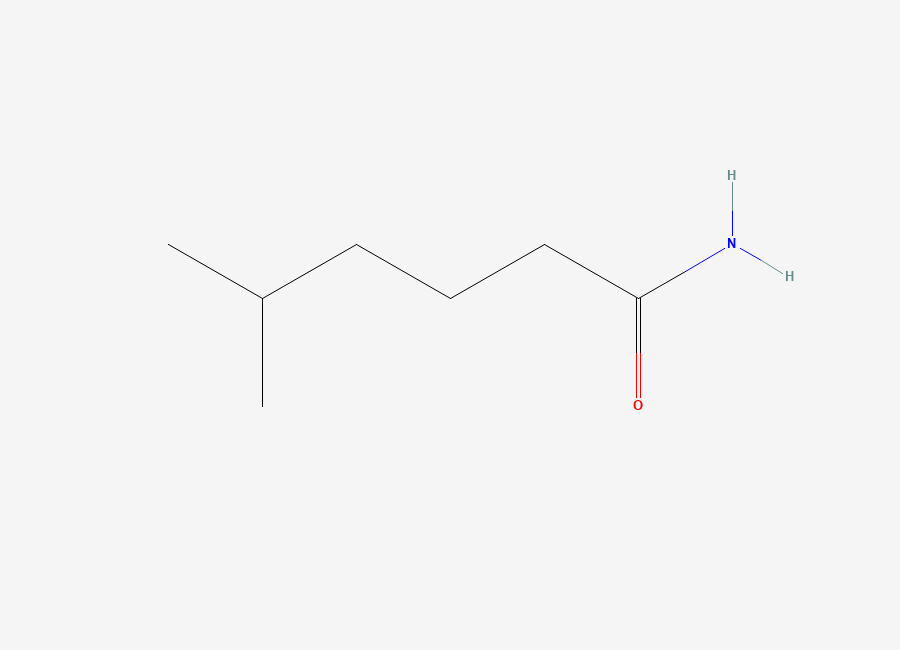 Two-dimensional chemical structure of 5-Methylhexanamide