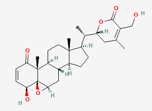 Two-dimensional chemical structure of Withaferin A