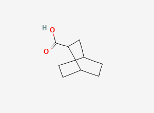 Two-dimensional chemical structure of Bicyclo[2.2.2]octane-2-carboxylic acid