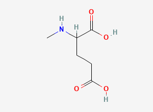 Two-dimensional chemical structure of N-methylglutamic acid