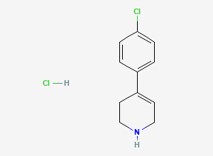 Two-dimensional chemical structure of Haloperidol Byproduct 8