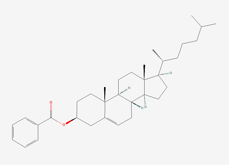 Two-dimensional chemical structure of Cholesteryl Benzoate