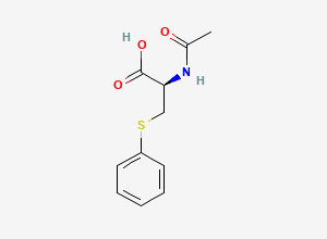 Two-dimensional chemical structure of Phenylmercapturic Acid