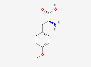 Two-dimensional chemical structure of O-Methyl-L-Tyrosine
