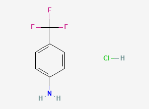 Two-dimensional chemical structure of Leflunomide Related Compound A / Leflunomide EP Impurity A (HCl Salt), CAS 90774-69-9