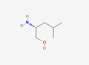 Two-dimensional chemical structure of D(-)-Leucinol