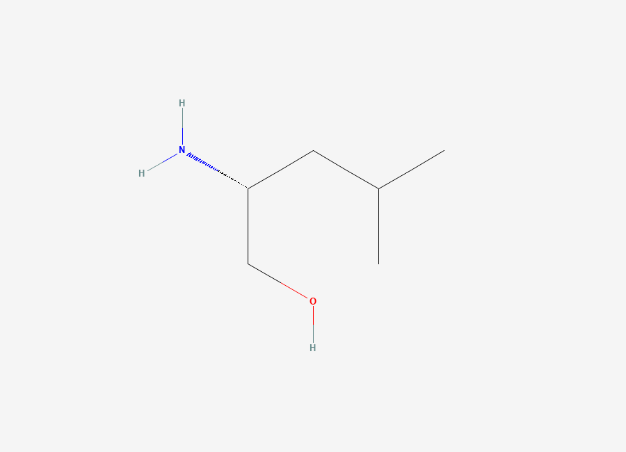 Two-dimensional chemical structure of D(-)-Leucinol
