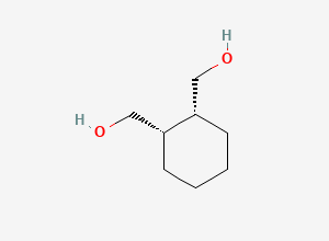 Two-dimensional chemical structure of (1R,2S)-rel-1,2-Cyclohexanedimethanol, CAS 15753-50-1