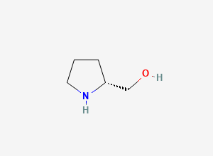 Two-dimensional chemical structure of Prolinol, (R)-