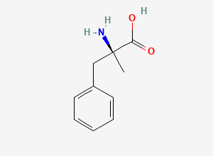 Two-dimensional chemical structure of L-Alpha-methylphenylalanine