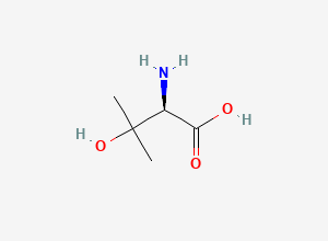 Two-dimensional chemical structure of 3-Methyl-D-threonine