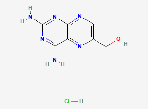 Two-dimensional chemical structure of Methotrexate EP Impurity A (HCl salt), CAS 73978-41-3