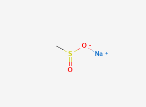 Two-dimensional chemical structure of Sodium methanesulfinate