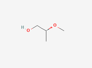 Two-dimensional chemical structure of 2-Methoxy-1-propanol, (2R)-
