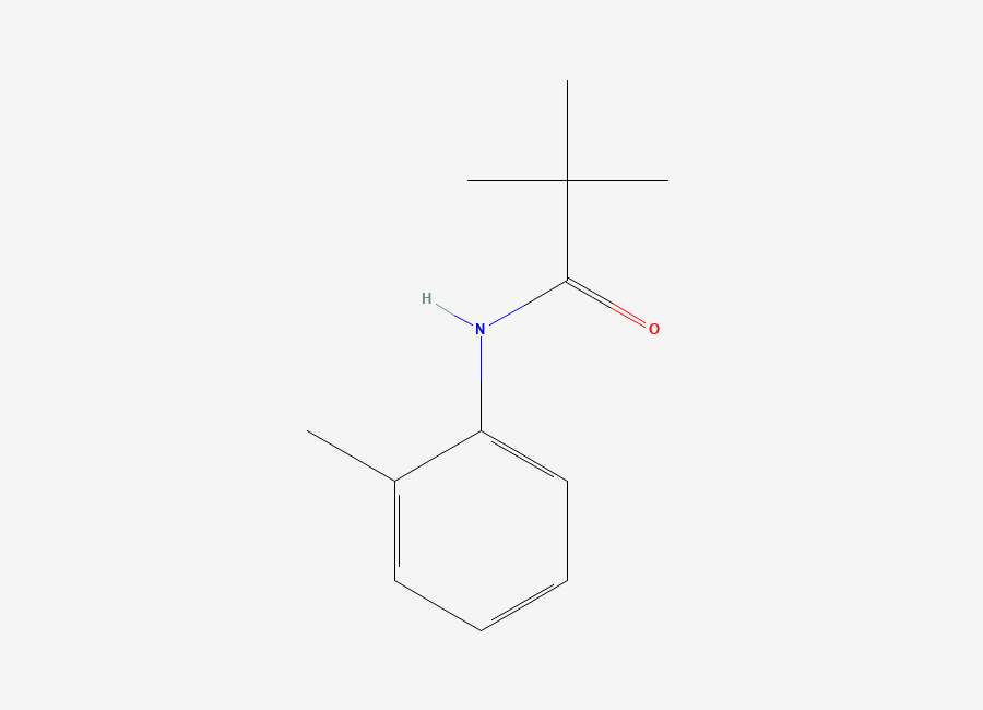 Two-dimensional chemical structure of 2,2,2'-Trimethylpropionanilide
