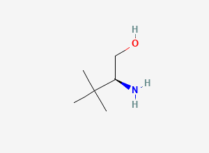 Two-dimensional chemical structure of (2S)-2-Amino-3,3-dimethyl-1-butanol