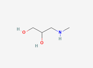 Two-dimensional chemical structure of 3-(Methylamino)propane-1,2-diol