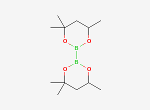 Two-dimensional chemical structure of Bis(hexylene Glycolato)diboron