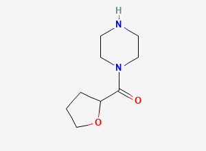 Two-dimensional chemical structure of Terazosin EP Impurity N, CAS 63074-07-7