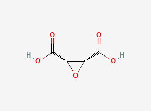 Two-dimensional chemical structure of cis-Epoxysuccinate