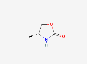 Two-dimensional chemical structure of (R)-4-Methyloxazolidin-2-one