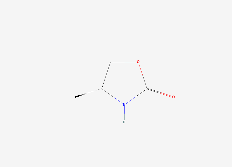Two-dimensional chemical structure of (R)-4-Methyloxazolidin-2-one