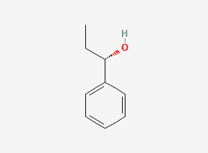 Two-dimensional chemical structure of (S)-(-)-1-Phenyl-1-propanol