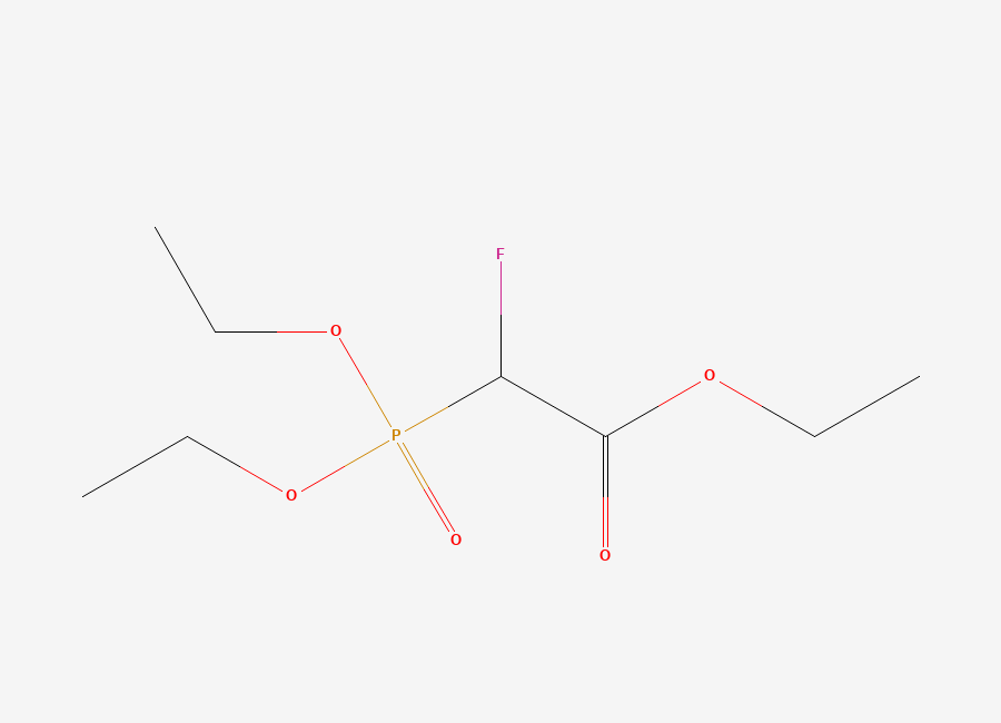 Two-dimensional chemical structure of Triethyl 2-fluoro-2-phosphonoacetate