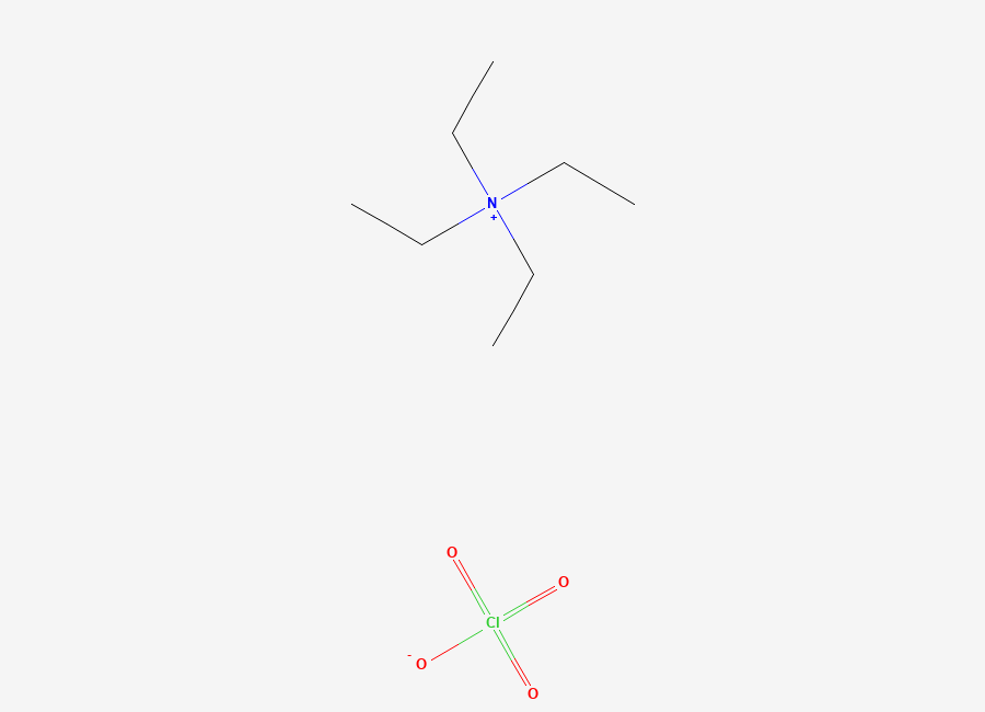 Two-dimensional chemical structure of Tetraethylammonium perchlorate