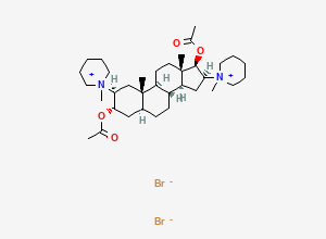 Two-dimensional chemical structure of Pancuronium Bromide