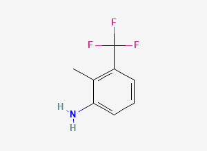 Two-dimensional chemical structure of Flunixin EP Impurity B / Flunixin Related Compound B, CAS 54396-44-0