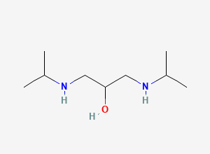 Two-dimensional chemical structure of Metoprolol EP Impurity M (Free Base), CAS 343785-33-1