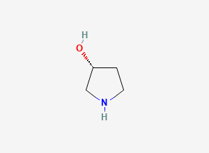 Two-dimensional chemical structure of (R)-3-Pyrrolidinol