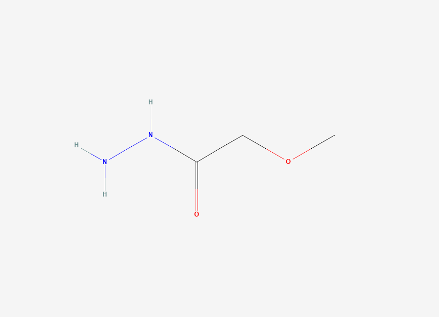 Two-dimensional chemical structure of 2-Methoxyacetohydrazide