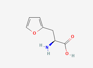 Two-dimensional chemical structure of 3-Furan-2-ylalanine