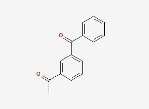 Two-dimensional chemical structure of Ketoprofen Related Compound D / Ketoprofen EP Impurity A, CAS 66067-44-5