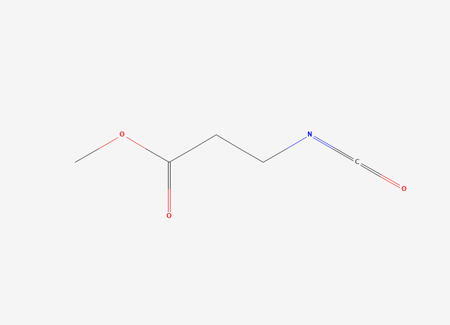 Two-dimensional chemical structure of Methyl 3-isocyanatopropanoate